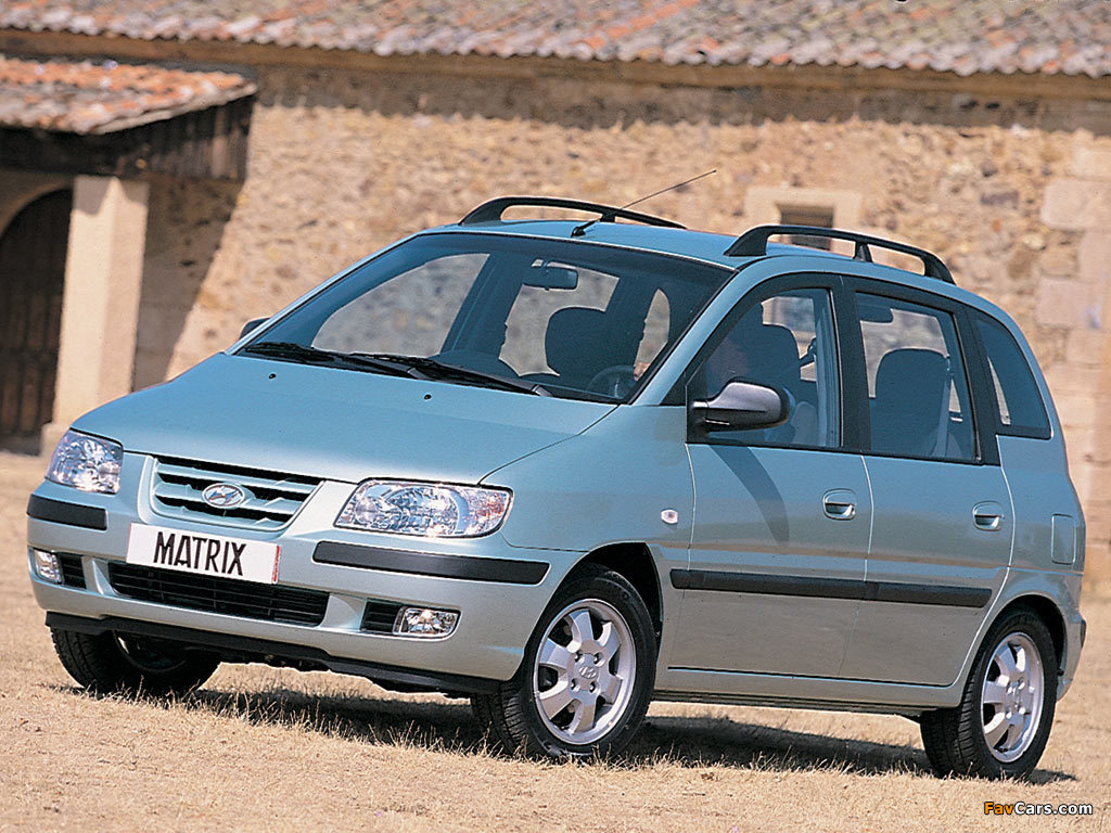 Pictures of Hyundai Matrix 2001–05 (1024 x 768)