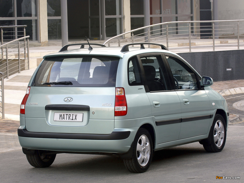 Pictures of Hyundai Matrix ZA-spec 2006–08 (1024 x 768)