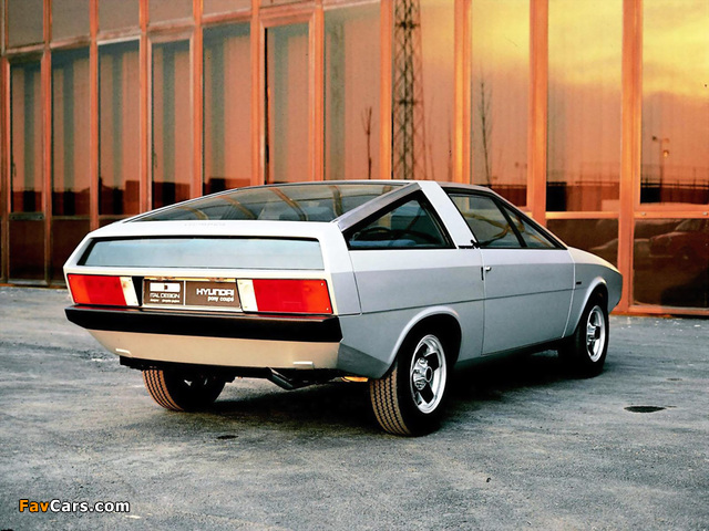 Hyundai Pony Coupe Concept 1974 pictures (640 x 480)