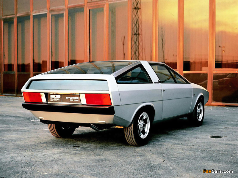 Hyundai Pony Coupe Concept 1974 pictures (800 x 600)