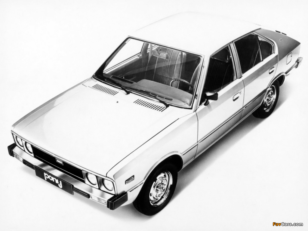 Hyundai Pony 1975–82 photos (1024 x 768)