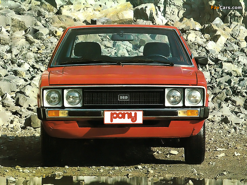 Hyundai Pony 1975–82 pictures (800 x 600)