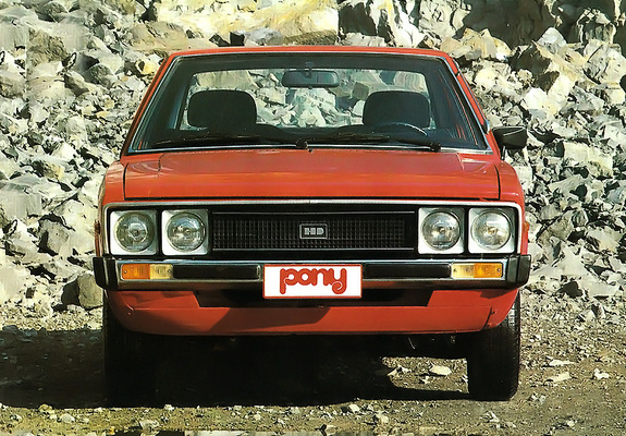 Hyundai Pony 1975–82 pictures