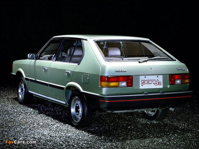 Hyundai Pony Hatchback 1982–90 images (640 x 480)