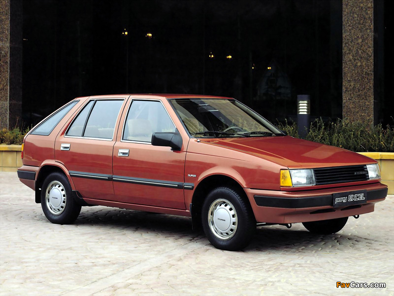 Hyundai Pony Excel 1985–89 pictures (800 x 600)