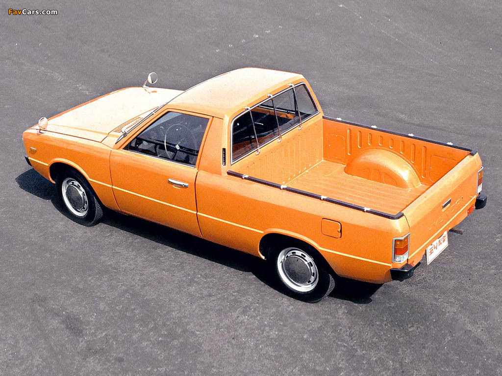 Pictures of Hyundai Pony Pickup 1976–82 (1024 x 768)