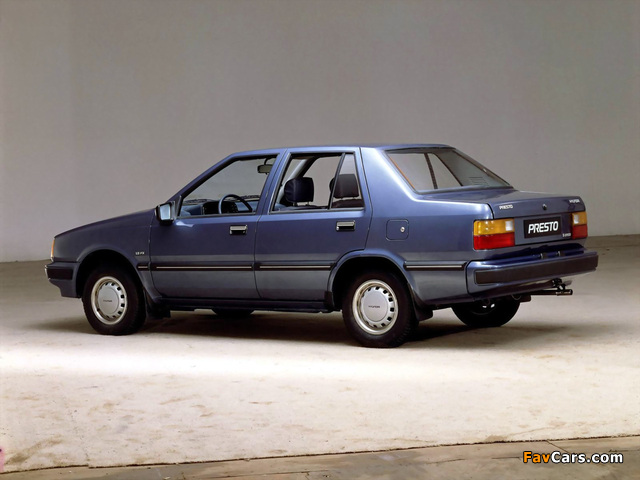 Hyundai Presto Sedan (X1) 1985–89 photos (640 x 480)