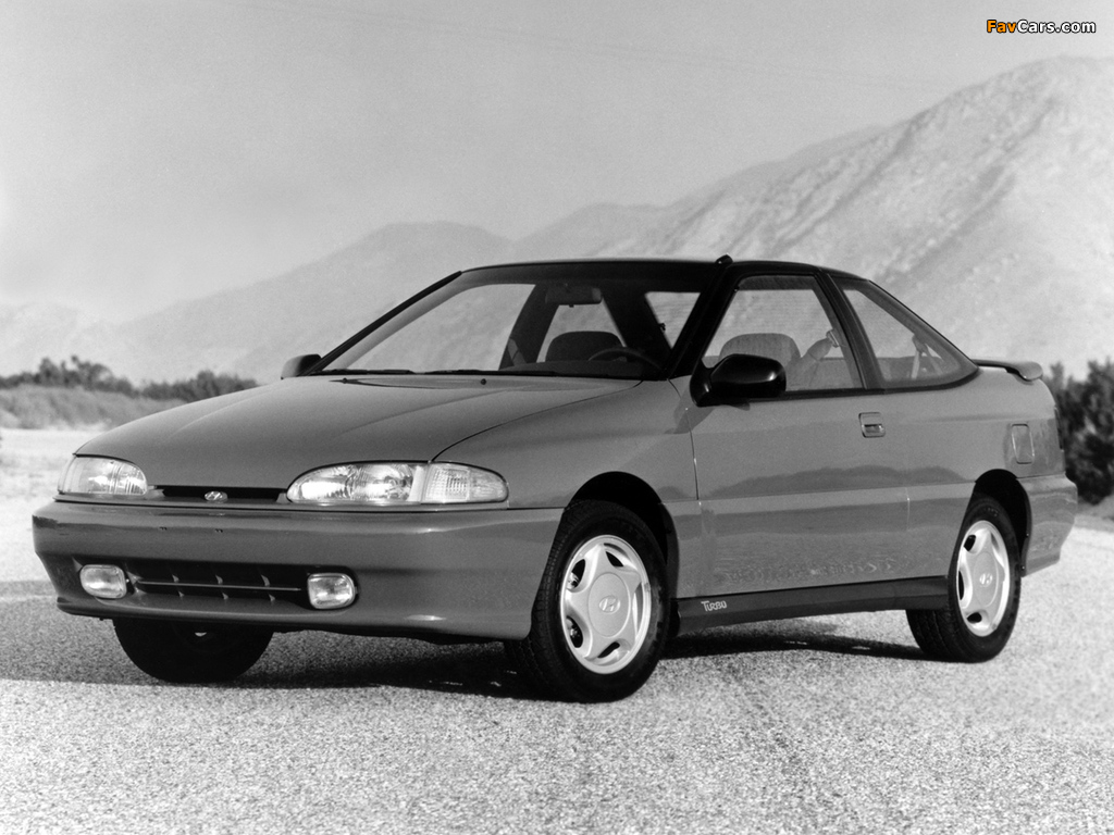 Hyundai S Coupe Turbo US-spec 1992–95 photos (1024 x 768)
