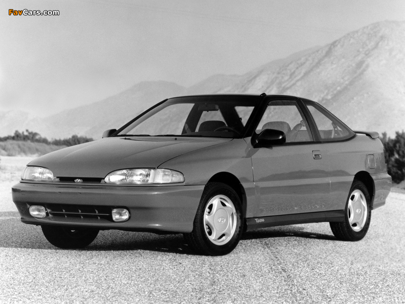 Hyundai S Coupe Turbo US-spec 1992–95 photos (800 x 600)