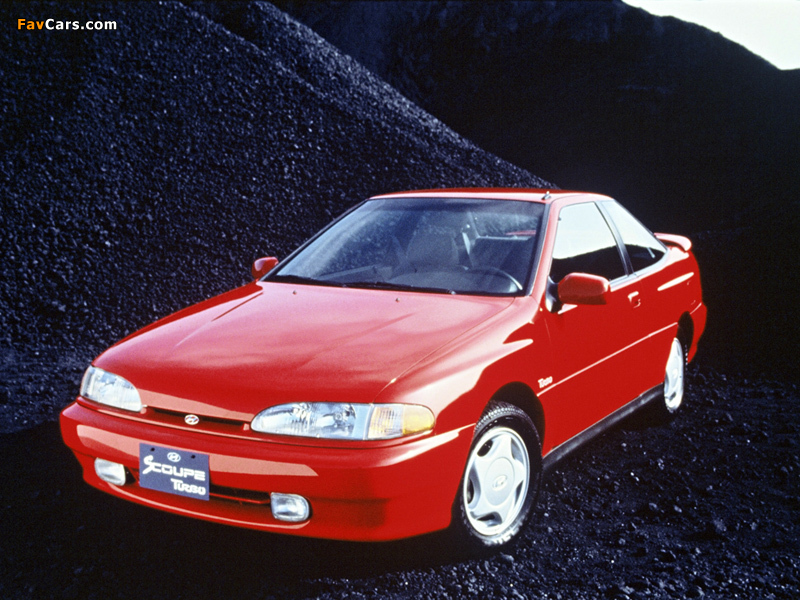 Hyundai S Coupe Turbo US-spec 1992–95 pictures (800 x 600)