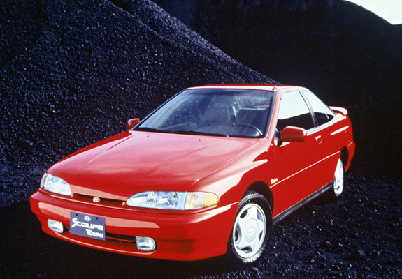 Hyundai S Coupe Turbo US-spec 1992–95 pictures