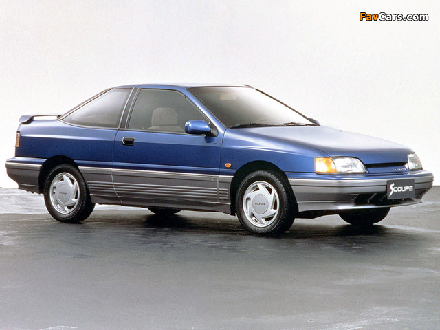 Hyundai S Coupe 1990–92 pictures (640 x 480)