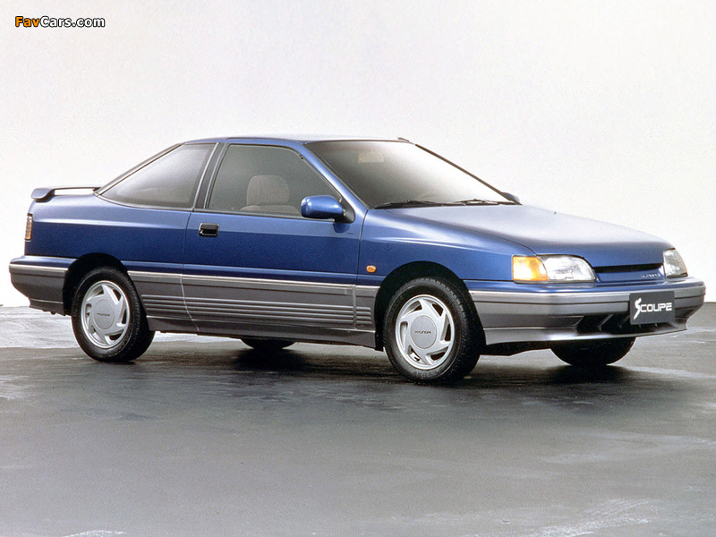 Hyundai S Coupe 1990–92 pictures (800 x 600)
