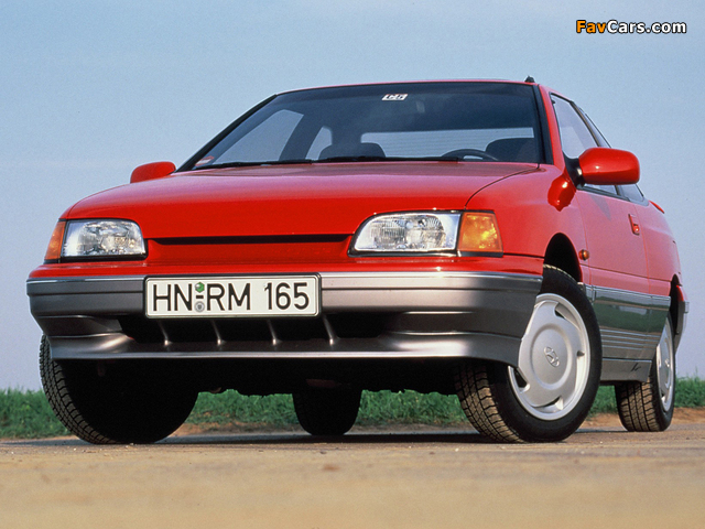 Hyundai S Coupe 1990–92 wallpapers (640 x 480)