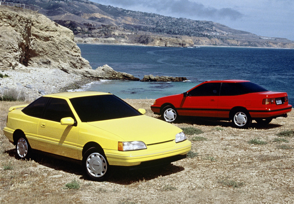 Images of Hyundai S Coupe US-spec 1991–92