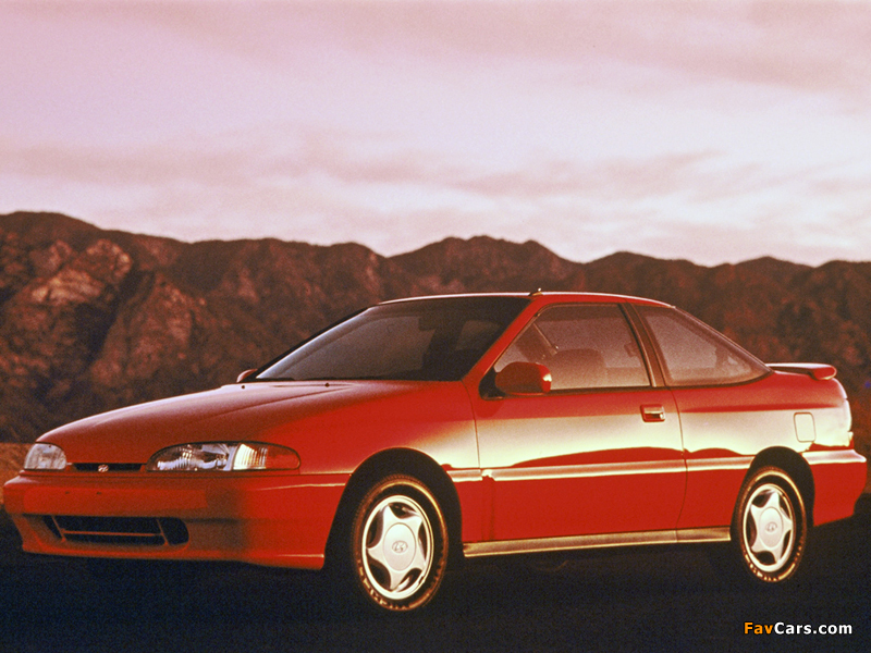 Images of Hyundai S Coupe US-spec 1992–95 (800 x 600)
