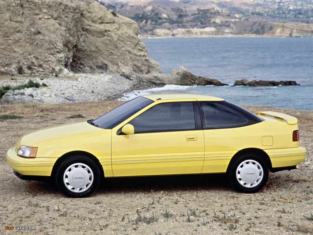 Photos of Hyundai S Coupe US-spec 1991–92 (1024 x 768)