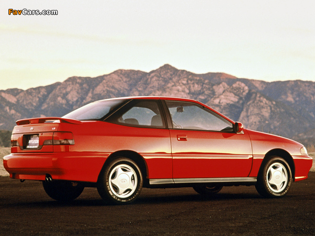 Photos of Hyundai S Coupe US-spec 1992–95 (640 x 480)