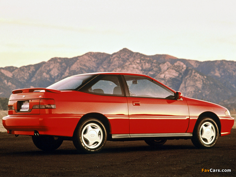 Photos of Hyundai S Coupe US-spec 1992–95 (800 x 600)