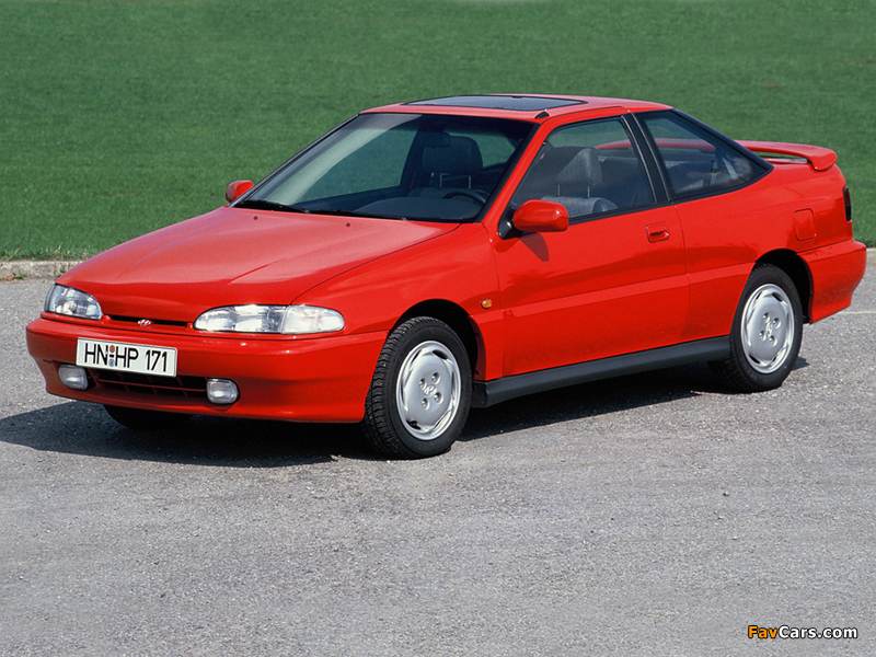 Photos of Hyundai S Coupe 1992–96 (800 x 600)
