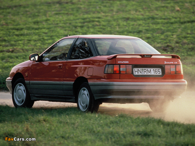 Photos of Hyundai S Coupe 1990–92 (640 x 480)