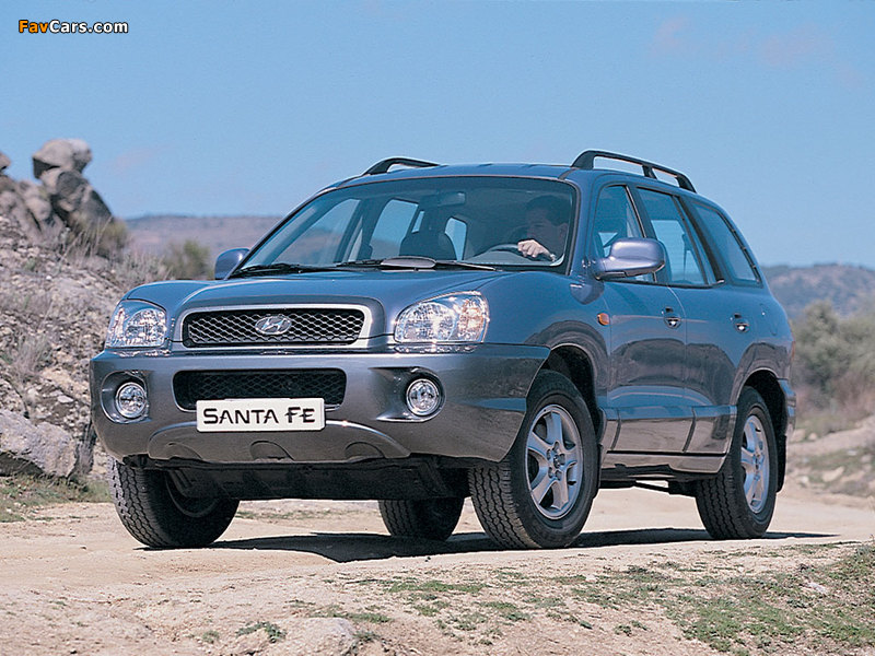 Hyundai Santa Fe (SM) 2000–04 images (800 x 600)