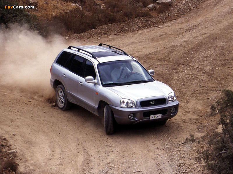 Hyundai Santa Fe (SM) 2000–04 pictures (800 x 600)