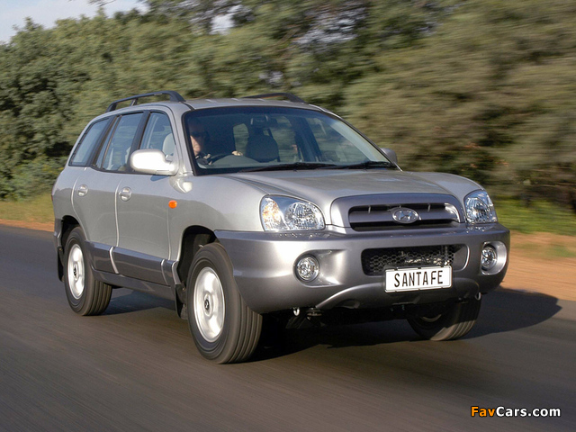 Hyundai Santa Fe ZA-spec (SM) 2005–06 images (640 x 480)