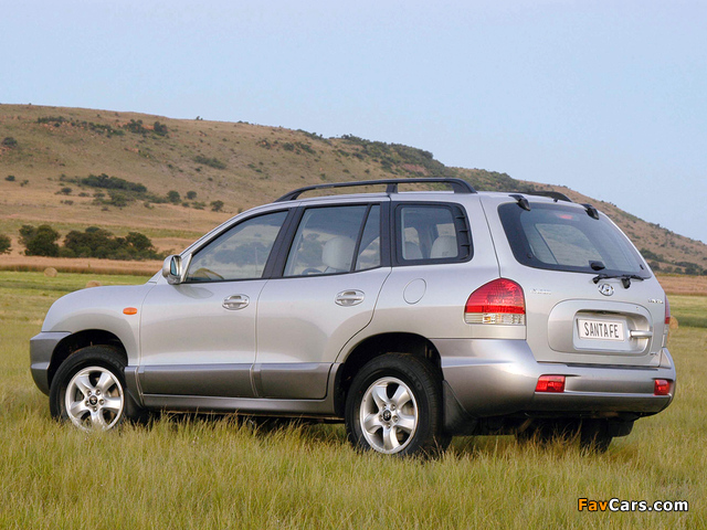 Hyundai Santa Fe ZA-spec (SM) 2005–06 images (640 x 480)