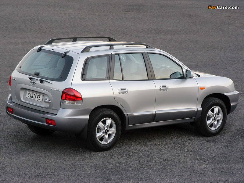 Hyundai Santa Fe ZA-spec (SM) 2005–06 photos (800 x 600)