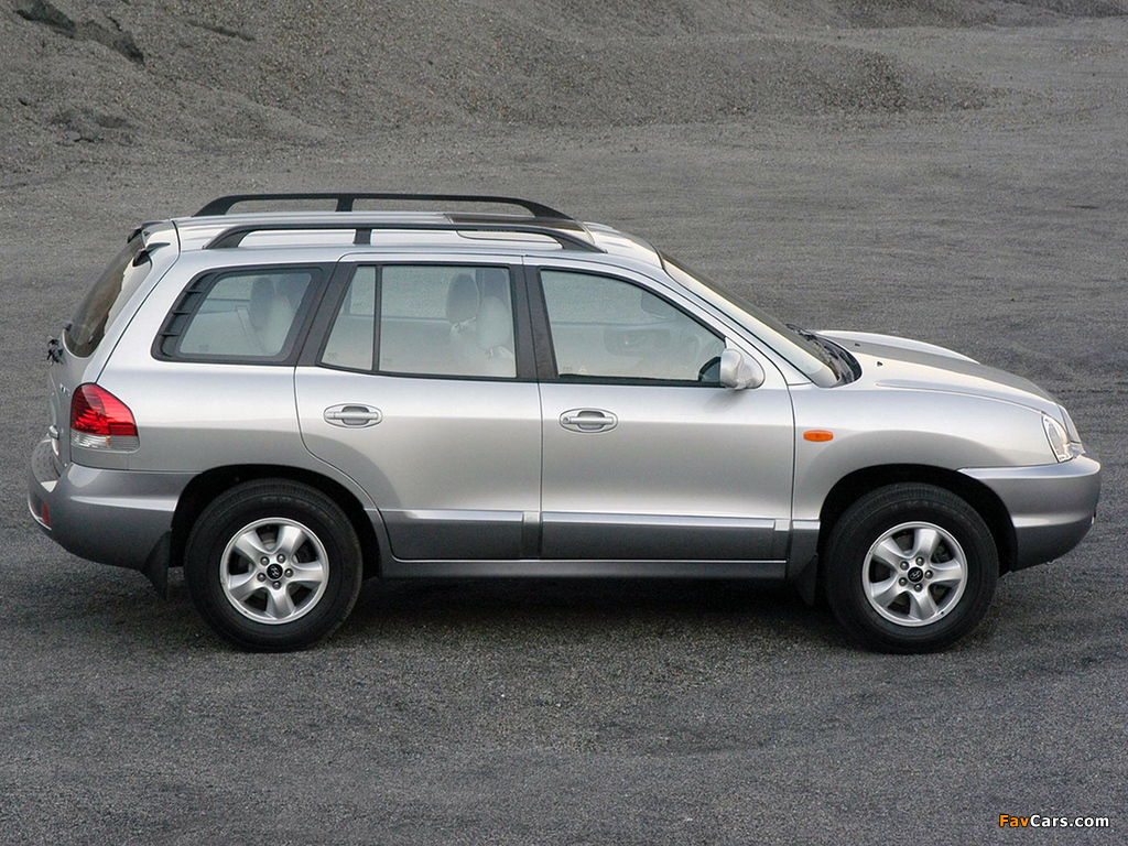 Hyundai Santa Fe ZA-spec (SM) 2005–06 pictures (1024 x 768)