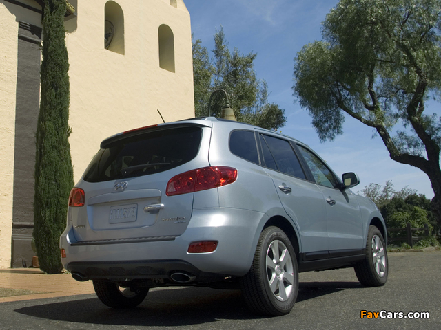 Hyundai Santa Fe US-spec (CM) 2006–09 images (640 x 480)