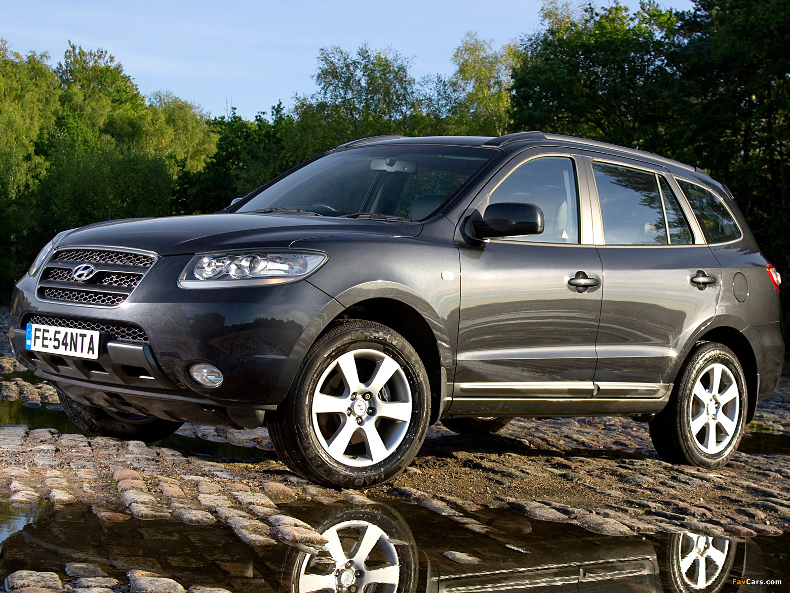 Hyundai Santa Fe UK-spec (CM) 2006–09 photos (1600 x 1200)