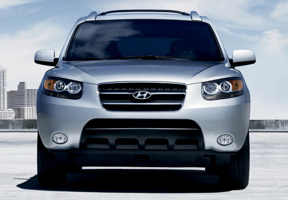 Hyundai Santa Fe US-spec (CM) 2006–09 photos