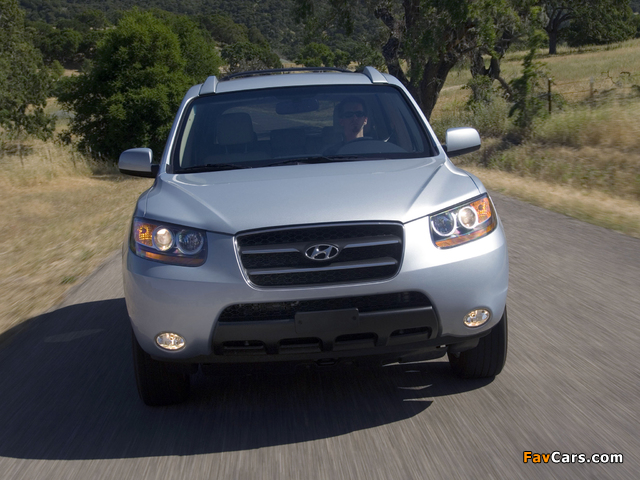 Hyundai Santa Fe US-spec (CM) 2006–09 pictures (640 x 480)