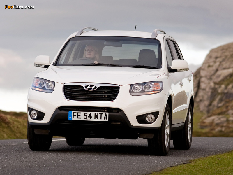 Hyundai Santa Fe UK-spec (CM) 2009 images (800 x 600)