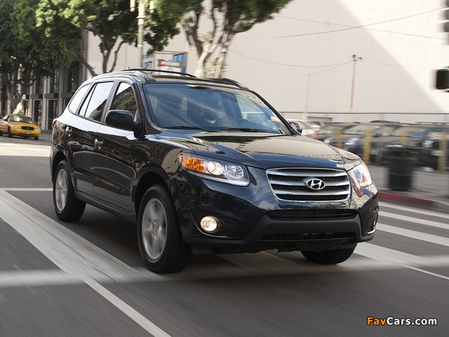 Hyundai Santa Fe US-spec (CM) 2009 images (640 x 480)