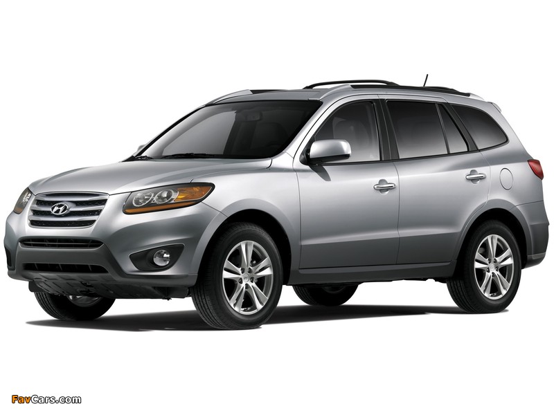 Hyundai Santa Fe US-spec (CM) 2009 images (800 x 600)