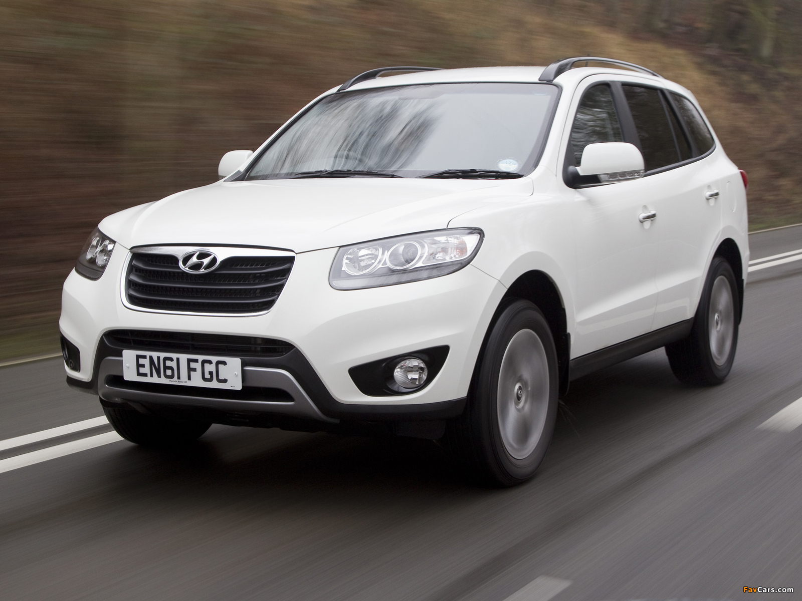 Hyundai Santa Fe UK-spec (CM) 2009 photos (1600 x 1200)