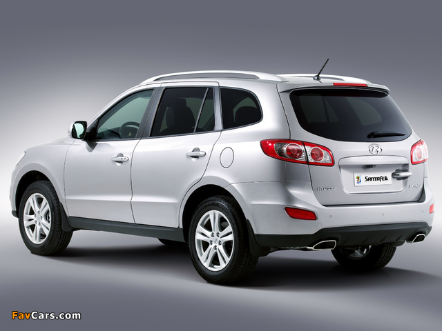 Hyundai Santa Fe (CM) 2009 pictures (640 x 480)