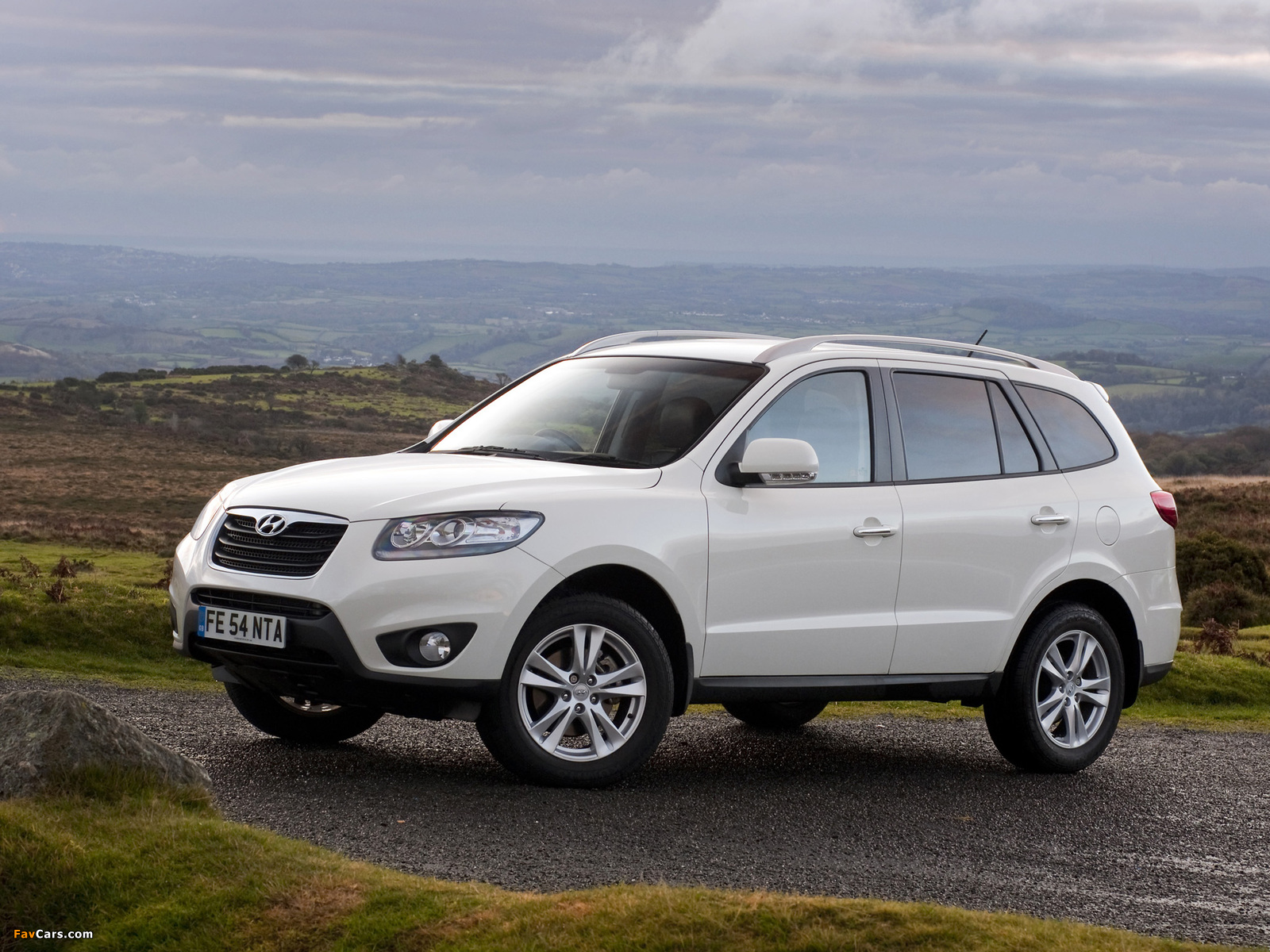 Hyundai Santa Fe UK-spec (CM) 2009 pictures (1600 x 1200)