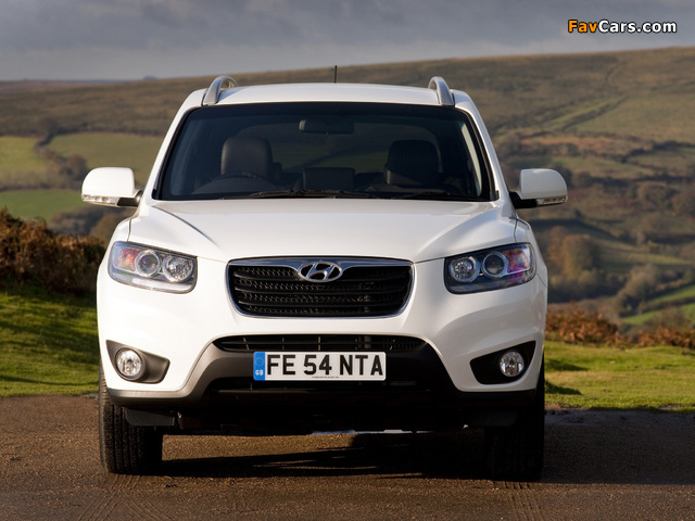 Hyundai Santa Fe UK-spec (CM) 2009 wallpapers (640 x 480)