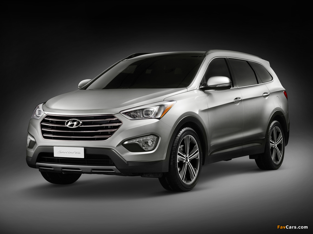 Hyundai Santa Fe US-spec (DM) 2012 images (1024 x 768)