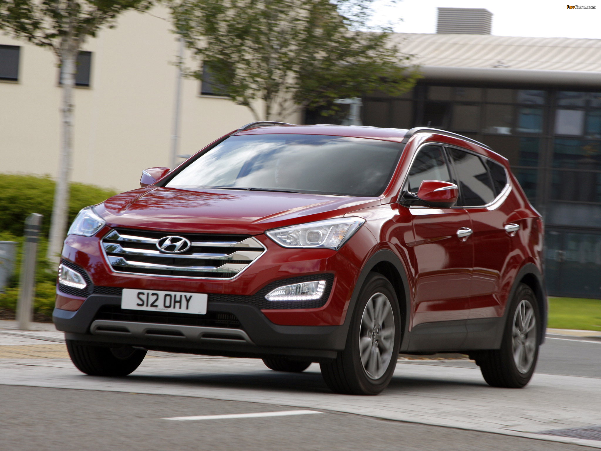 Hyundai Santa Fe UK-spec (DM) 2012 images (2048 x 1536)