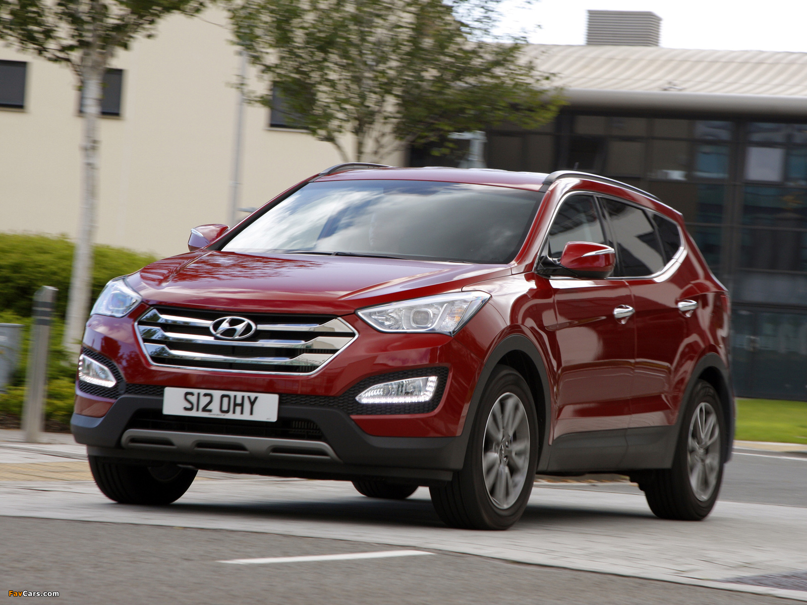 Hyundai Santa Fe UK-spec (DM) 2012 images (1600 x 1200)