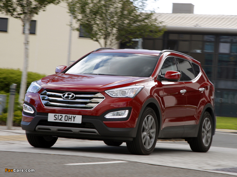 Hyundai Santa Fe UK-spec (DM) 2012 images (800 x 600)