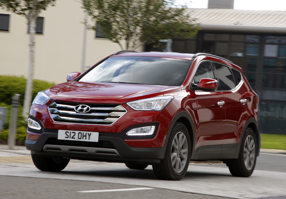Hyundai Santa Fe UK-spec (DM) 2012 images