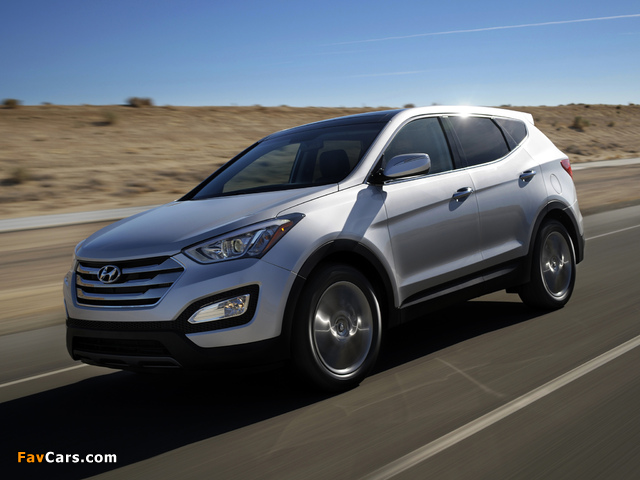 Hyundai Santa Fe Sport (DM) 2012 photos (640 x 480)