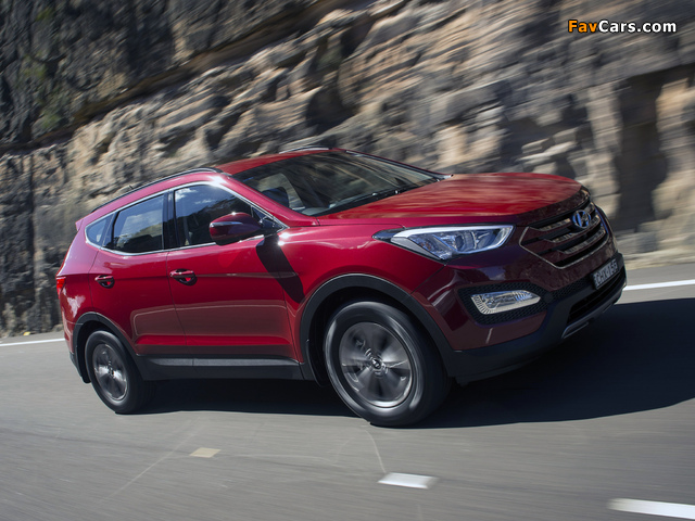 Hyundai Santa Fe AU-spec (DM) 2012 photos (640 x 480)