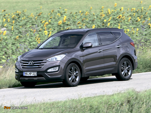 Hyundai Santa Fe (DM) 2012 photos (640 x 480)